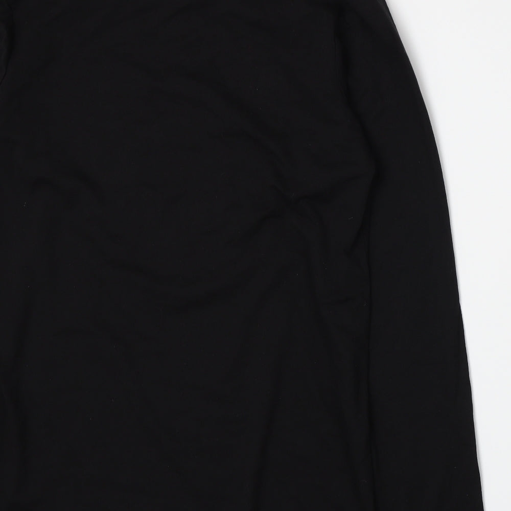 S&J Mens Black    T-Shirt Size M
