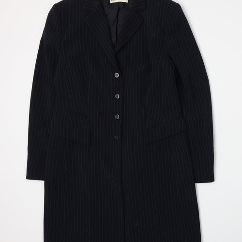 Gerry Weber Womens Blue Spotted  Jacket Suit Jacket Size 12