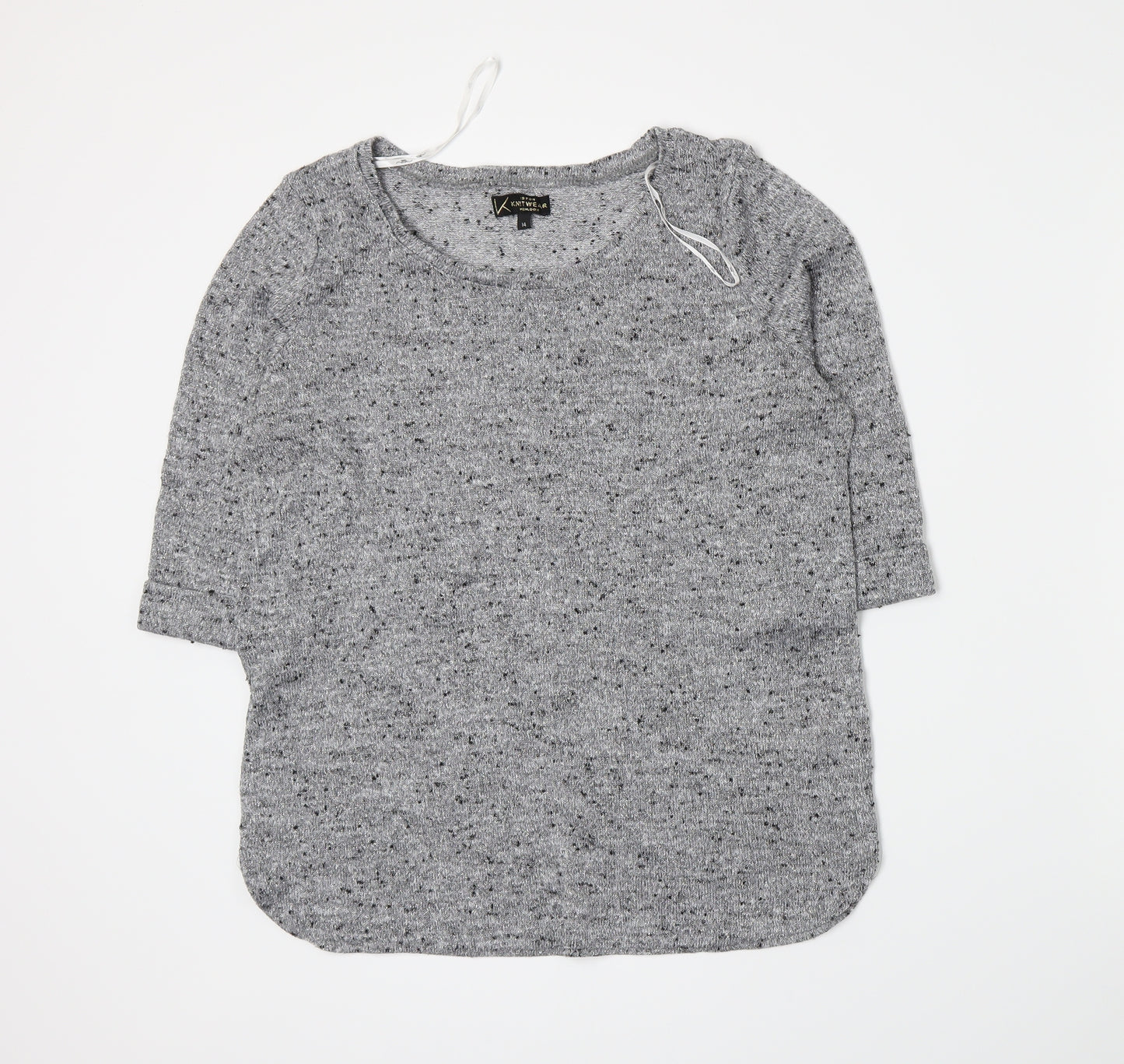 New Look Womens Grey   Pullover Jumper Size 14