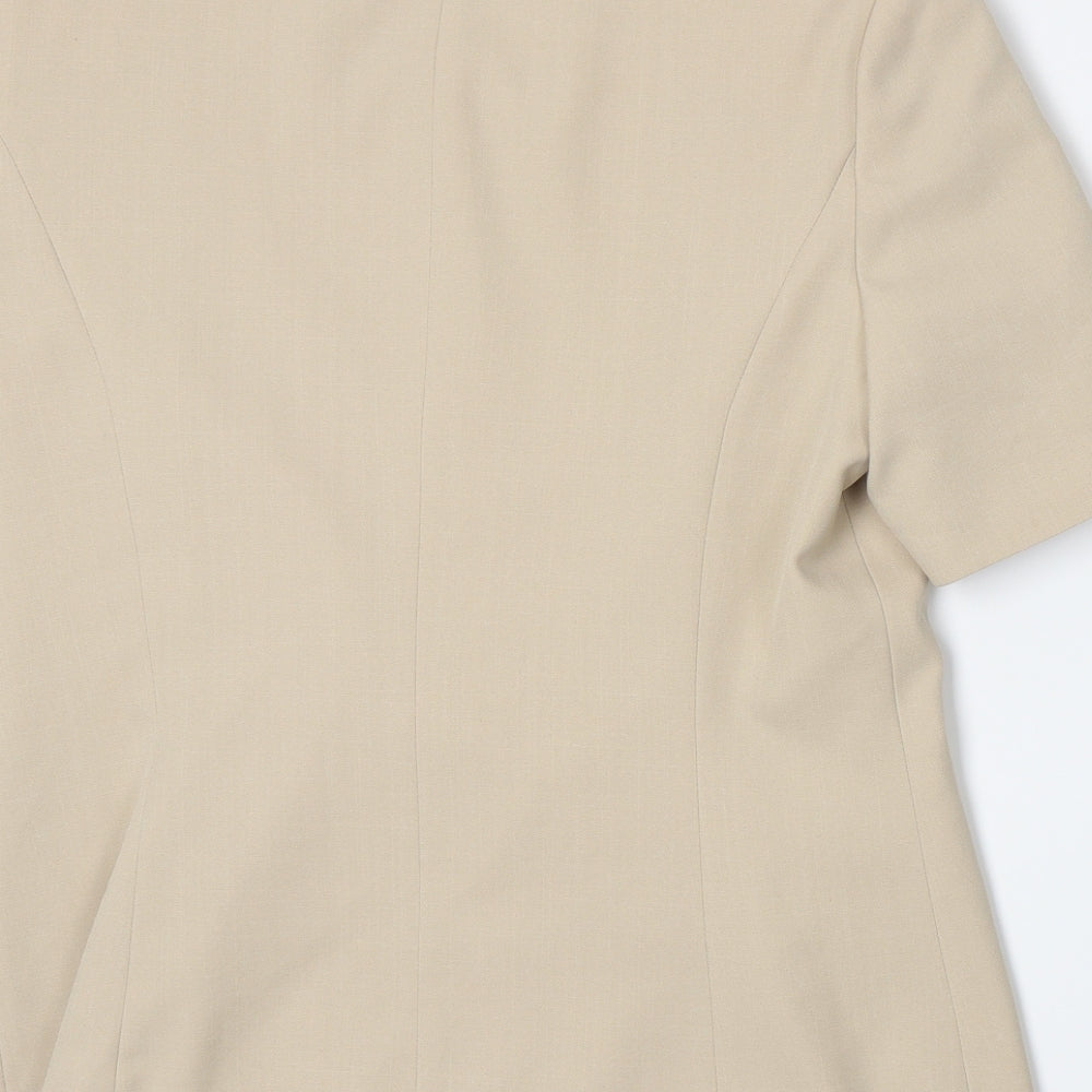 Berkertex Womens Beige   Jacket Blazer Size 12