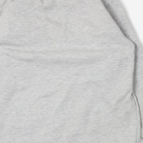 Preworn Womens Grey  Jersey Pullover Sweatshirt Size L