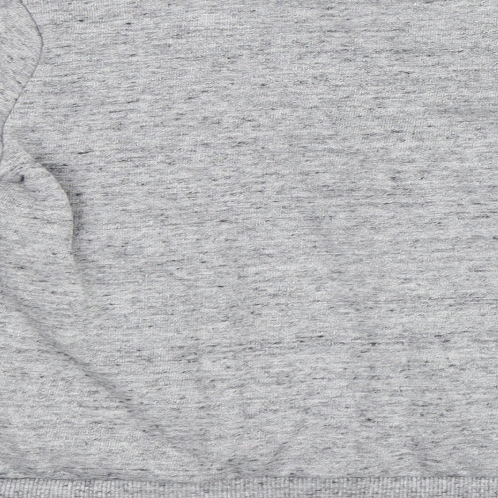 F&F Girls Grey   Pullover Sweatshirt Size 6-7 Years  - Christmas Dinosaur