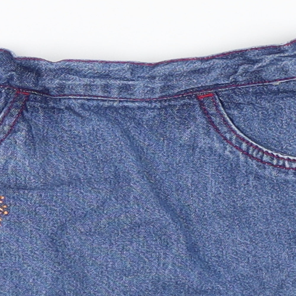 Tesco Girls Blue   A-Line Skirt Size 12-18 Months