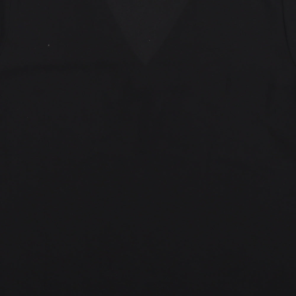 Papaya Womens Black   Basic Blouse Size 14