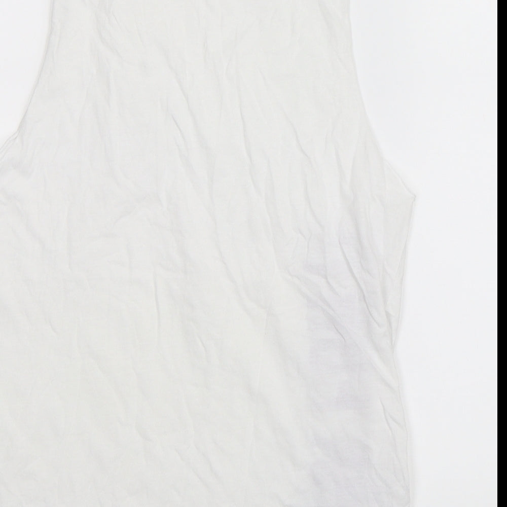 Newlook Womens White   Basic Tank Size 8