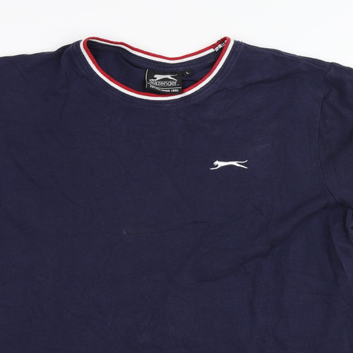 Slazenger Mens Blue    T-Shirt Size L