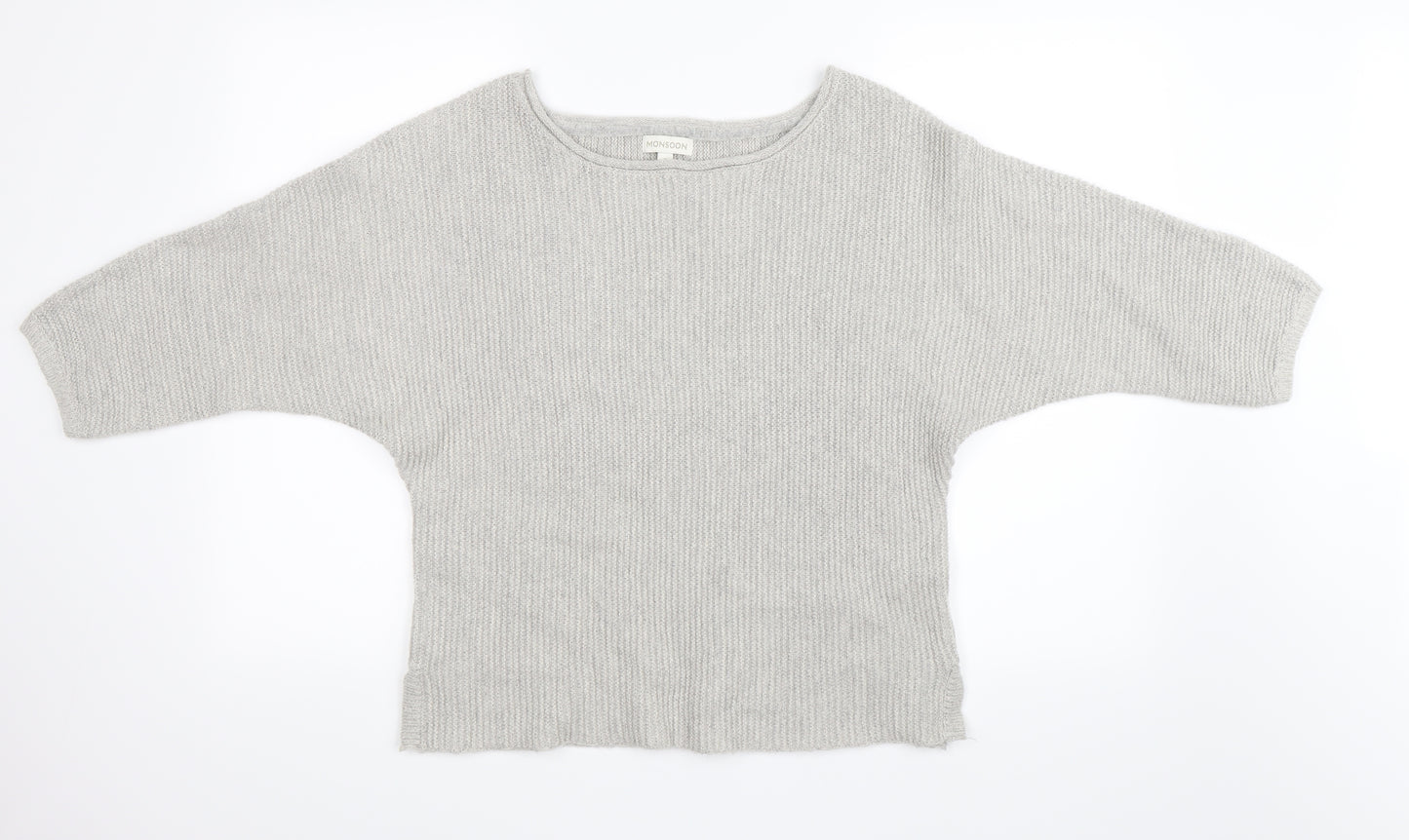 Monsoon Womens Grey   Pullover Jumper Size S