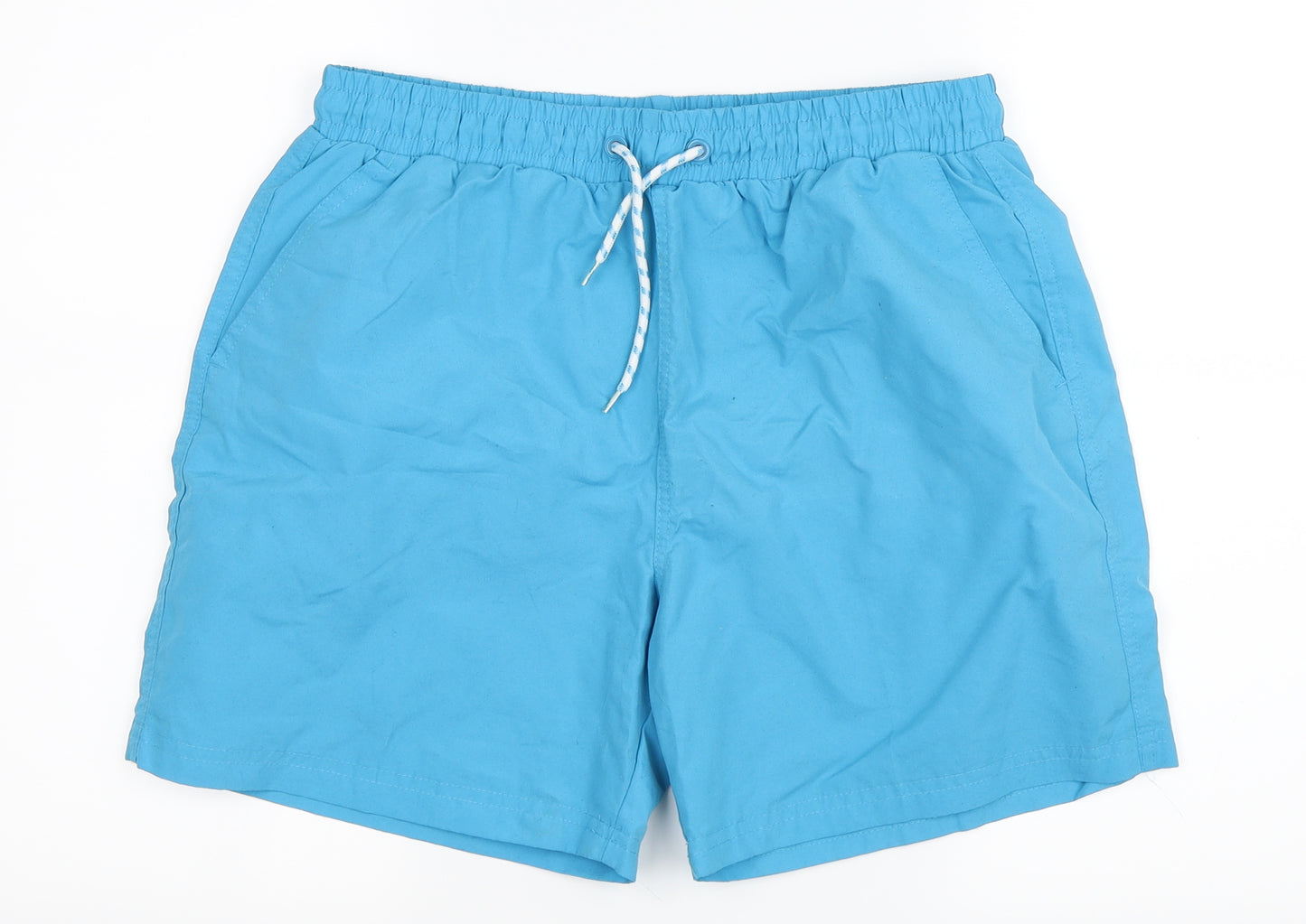 Primark Mens Blue   Sweat Shorts Size M - Swim Shorts