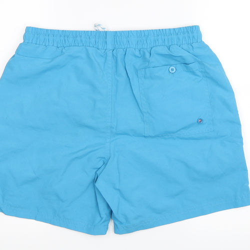 Primark Mens Blue   Sweat Shorts Size M - Swim Shorts