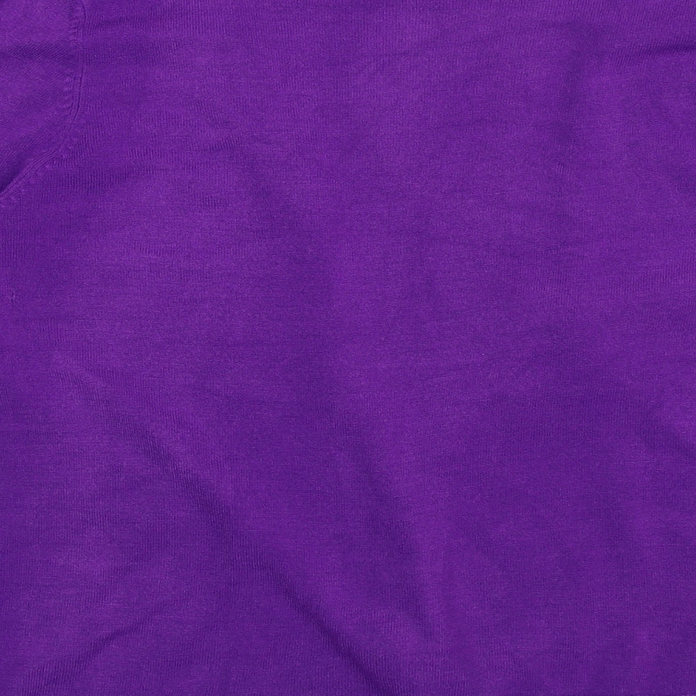 BHS Womens Purple   Cardigan Jumper Size 16