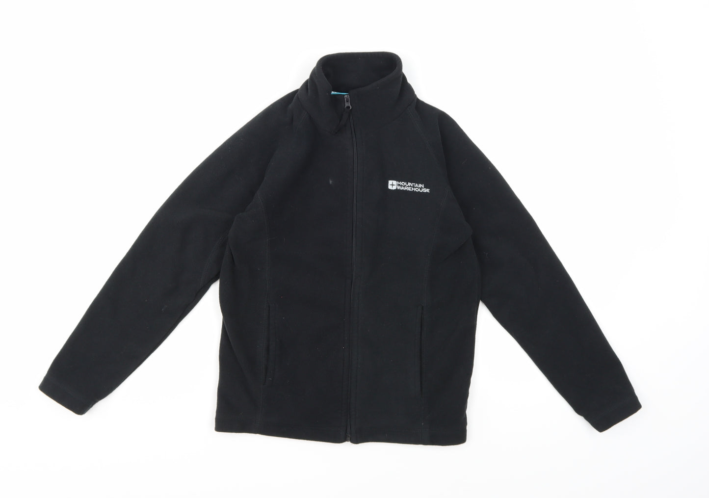 Mountain Warehouse Boys Black  Fleece Jacket  Size 7-8 Years