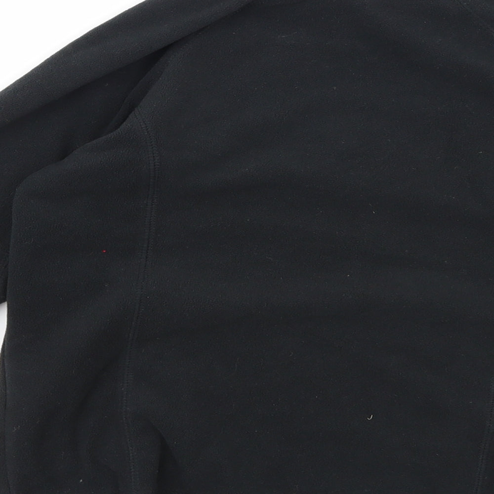 Mountain Warehouse Boys Black  Fleece Jacket  Size 7-8 Years