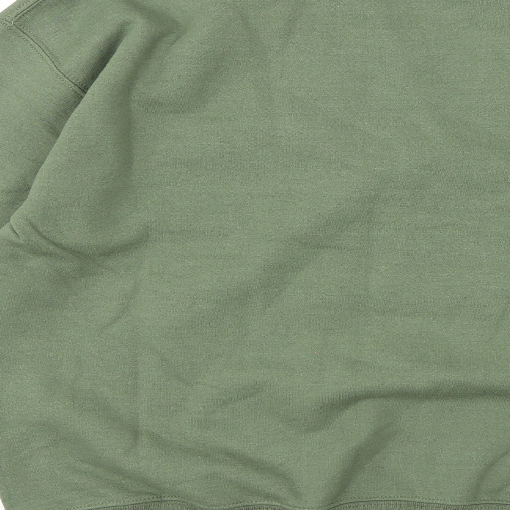 Star Wars Boys Green  Jersey Pullover Sweatshirt Size S  - Star Wars Christmas