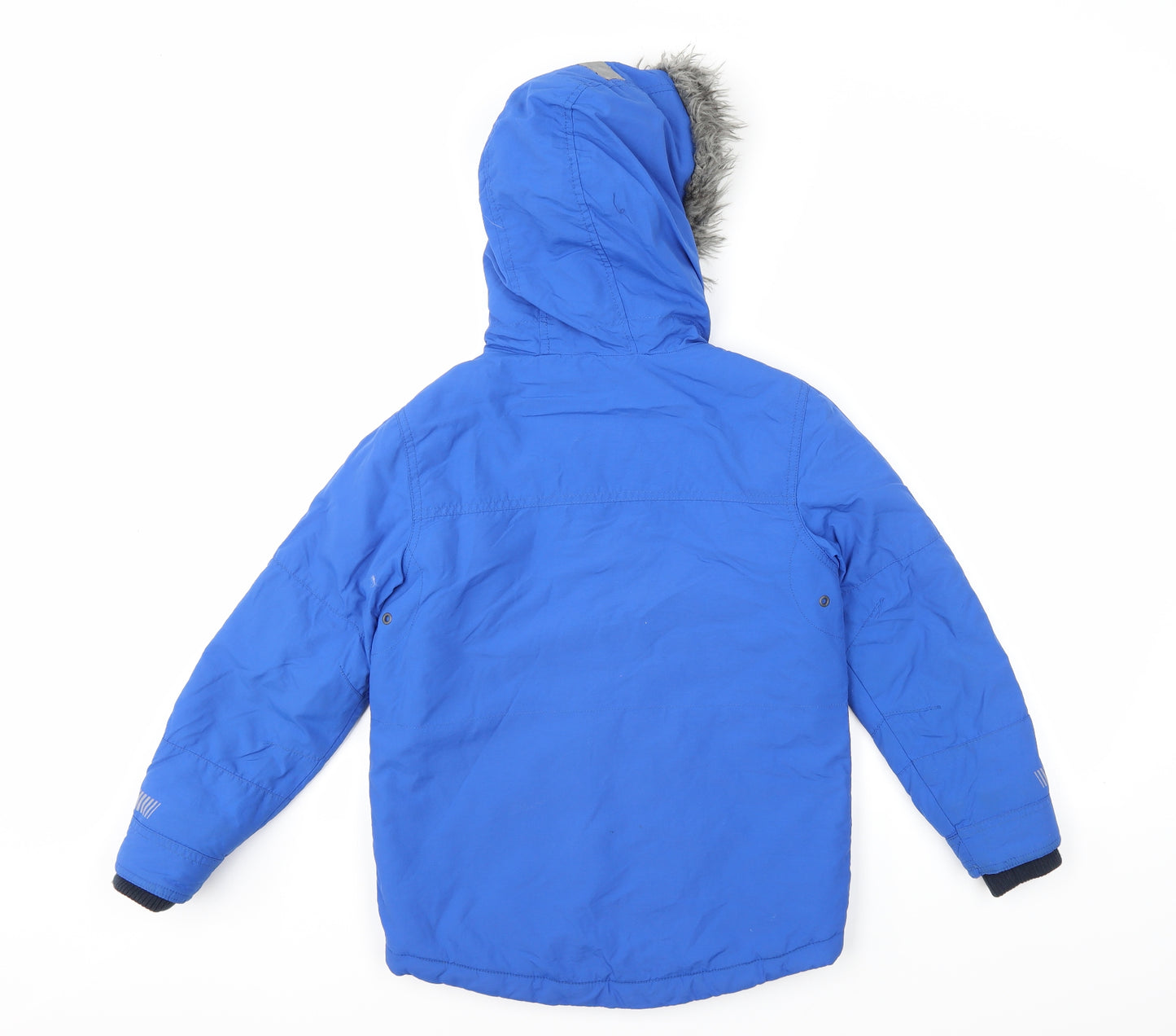 NEXT Boys Blue   Basic Coat Coat Size 8 Years