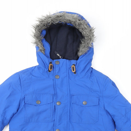 NEXT Boys Blue   Basic Coat Coat Size 8 Years