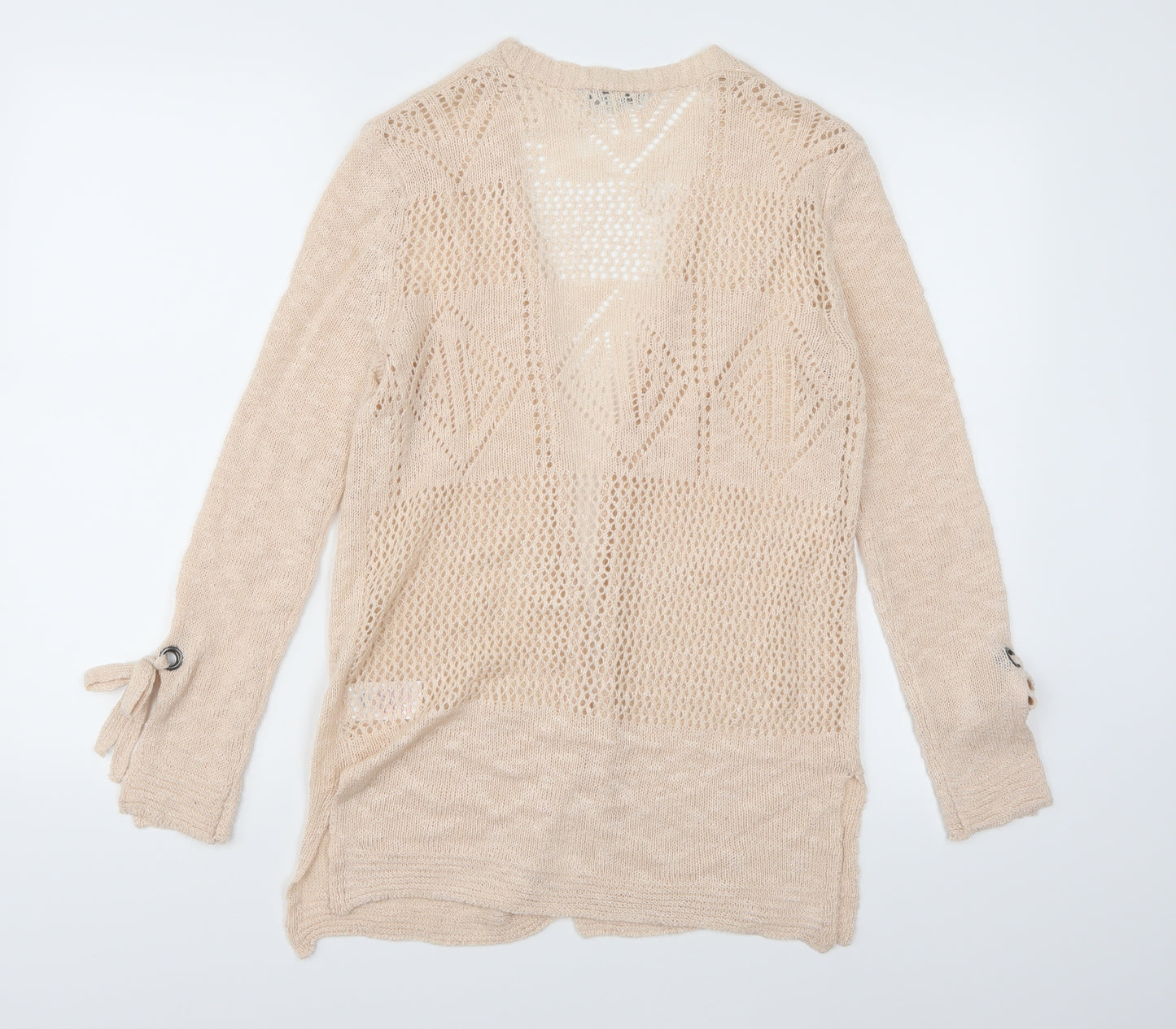 Peacocks Womens Pink  Knit Cardigan Jumper Size 10