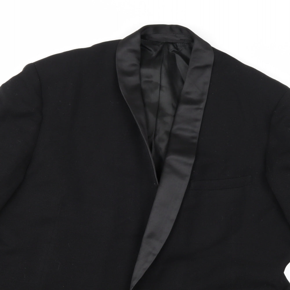 Burton Mens Black   Jacket Suit Jacket Size 42