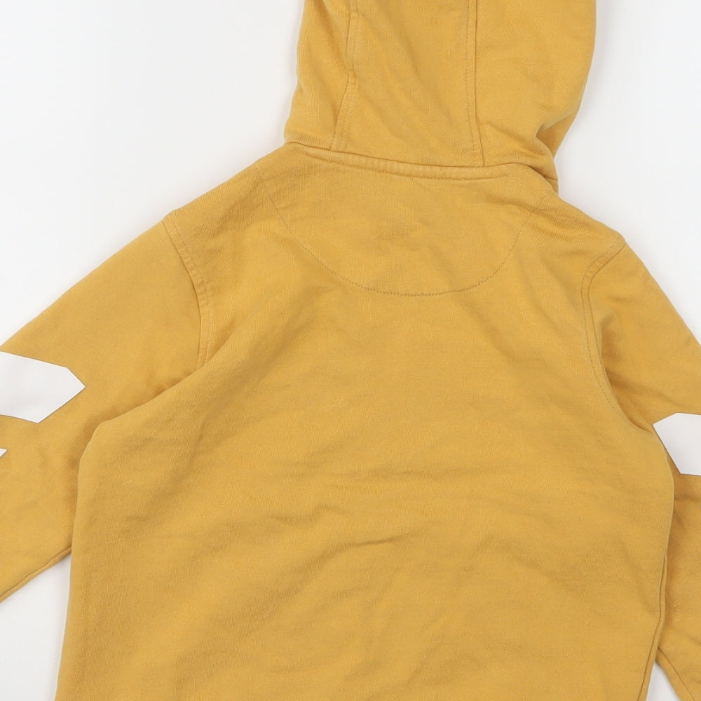 Nutmeg Girls Yellow  Jersey Pullover Hoodie Size 6-7 Years