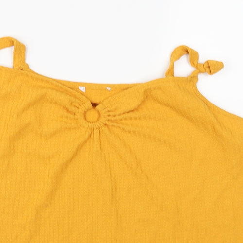 Matalan Womens Yellow   Camisole Tank Size 18