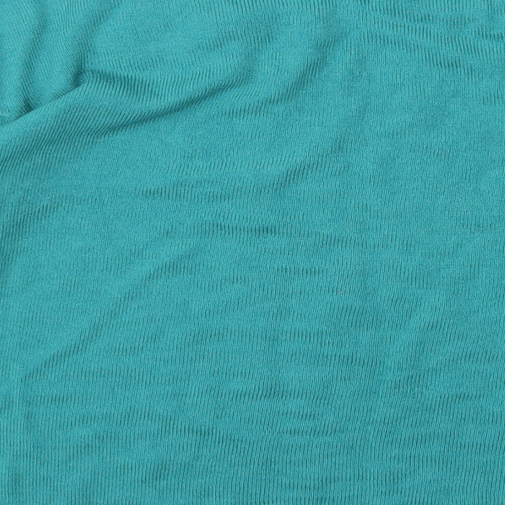 Reflect Womens Green  Knit Pullover Jumper Size L