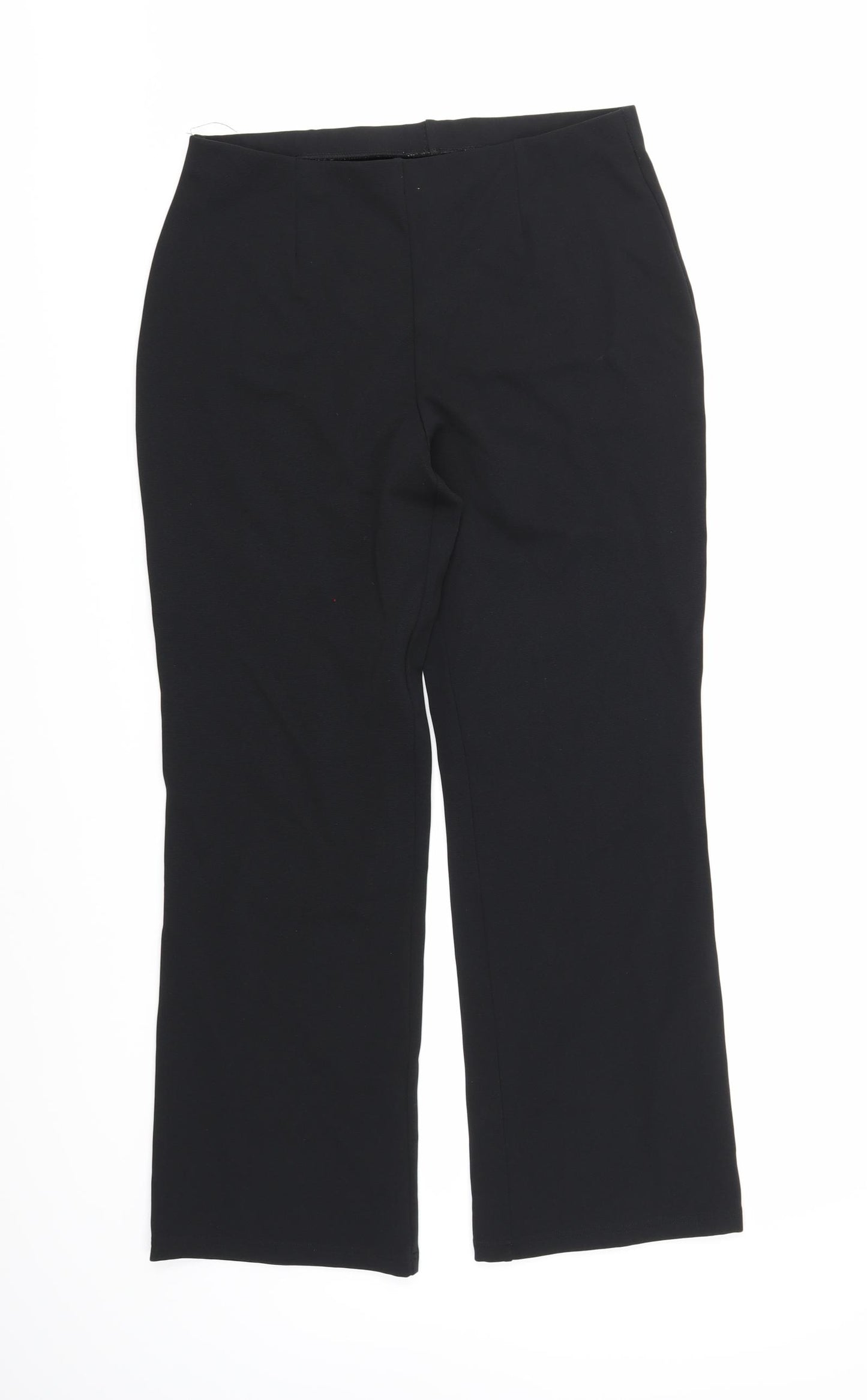 Marks and Spencer Womens Black   Trousers  Size 14 L27 in