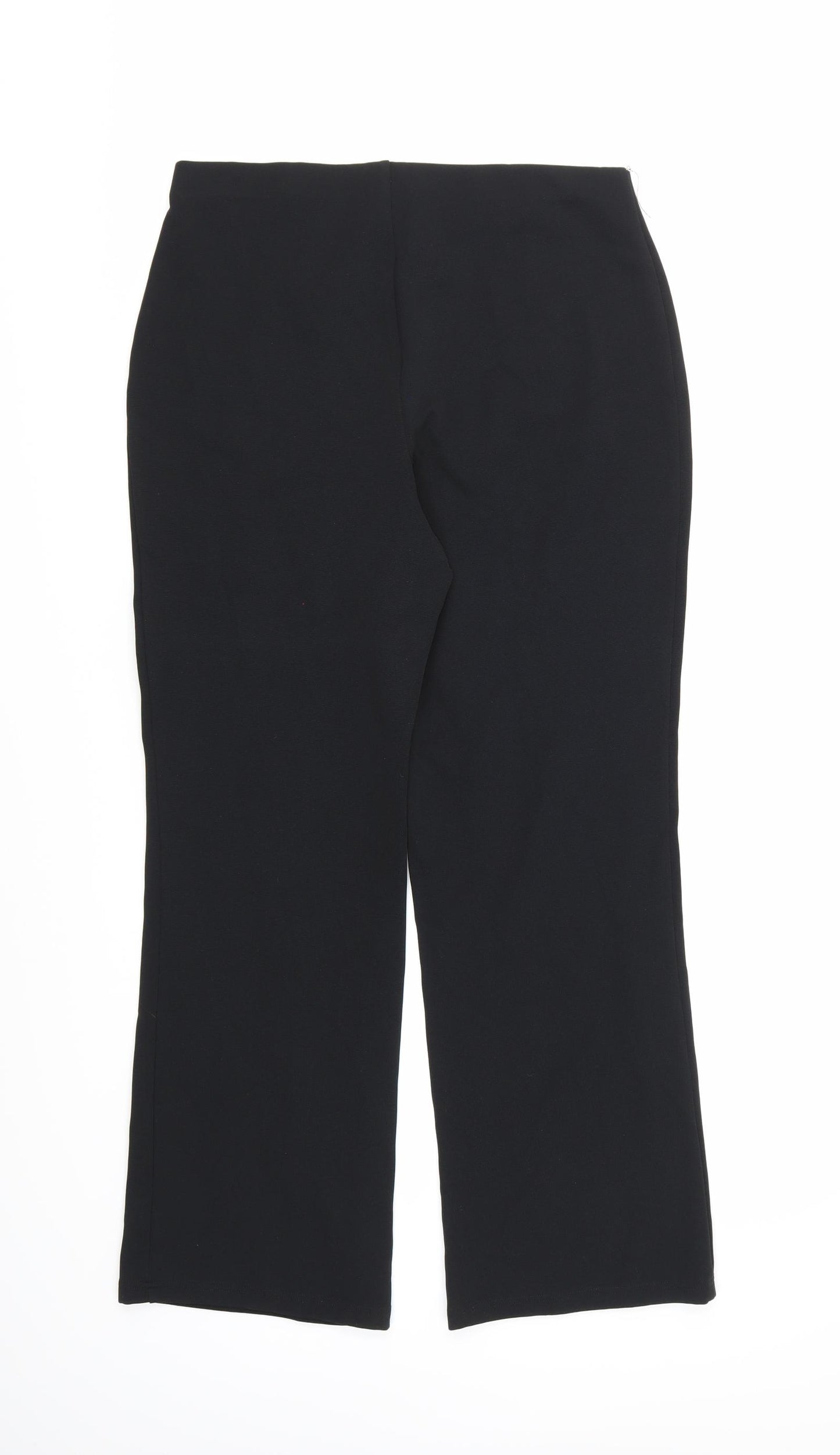 Marks and Spencer Womens Black   Trousers  Size 14 L27 in