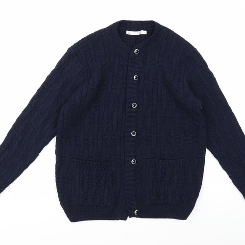Vida Vi Womens Blue  Knit Cardigan Jumper Size 18