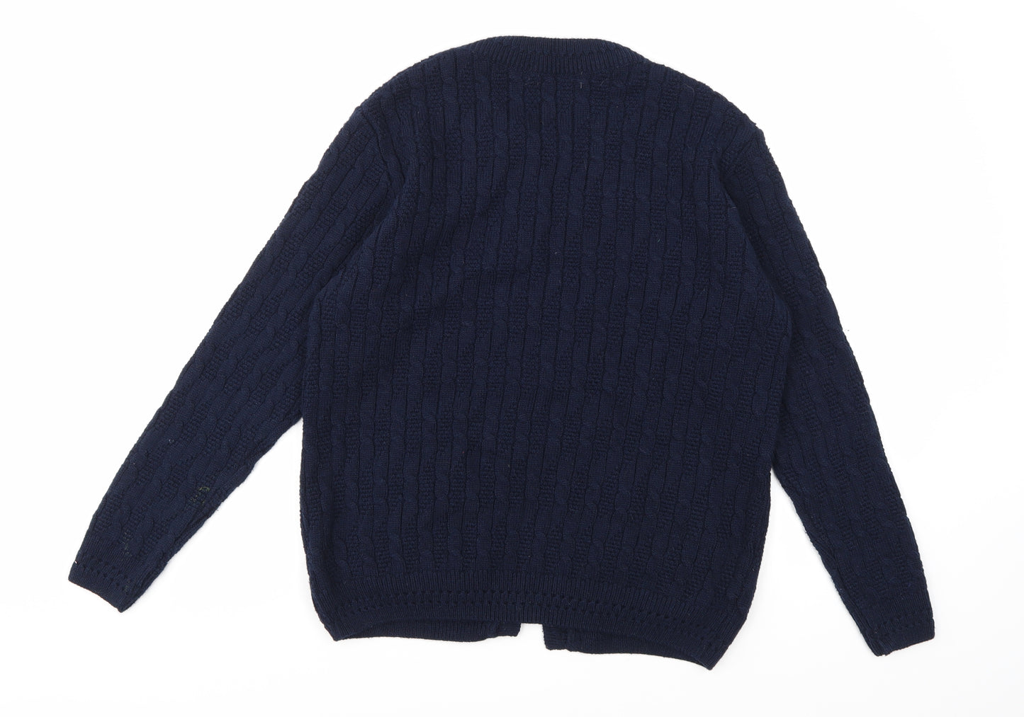 Vida Vi Womens Blue  Knit Cardigan Jumper Size 18