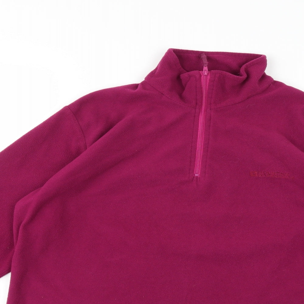 Mountain Warehouse Womens Purple  Fleece Jacket  Size 16