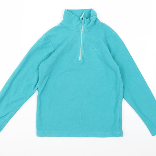 Mountain Warehouse Girls Blue  Fleece Jacket  Size 7-8 Years