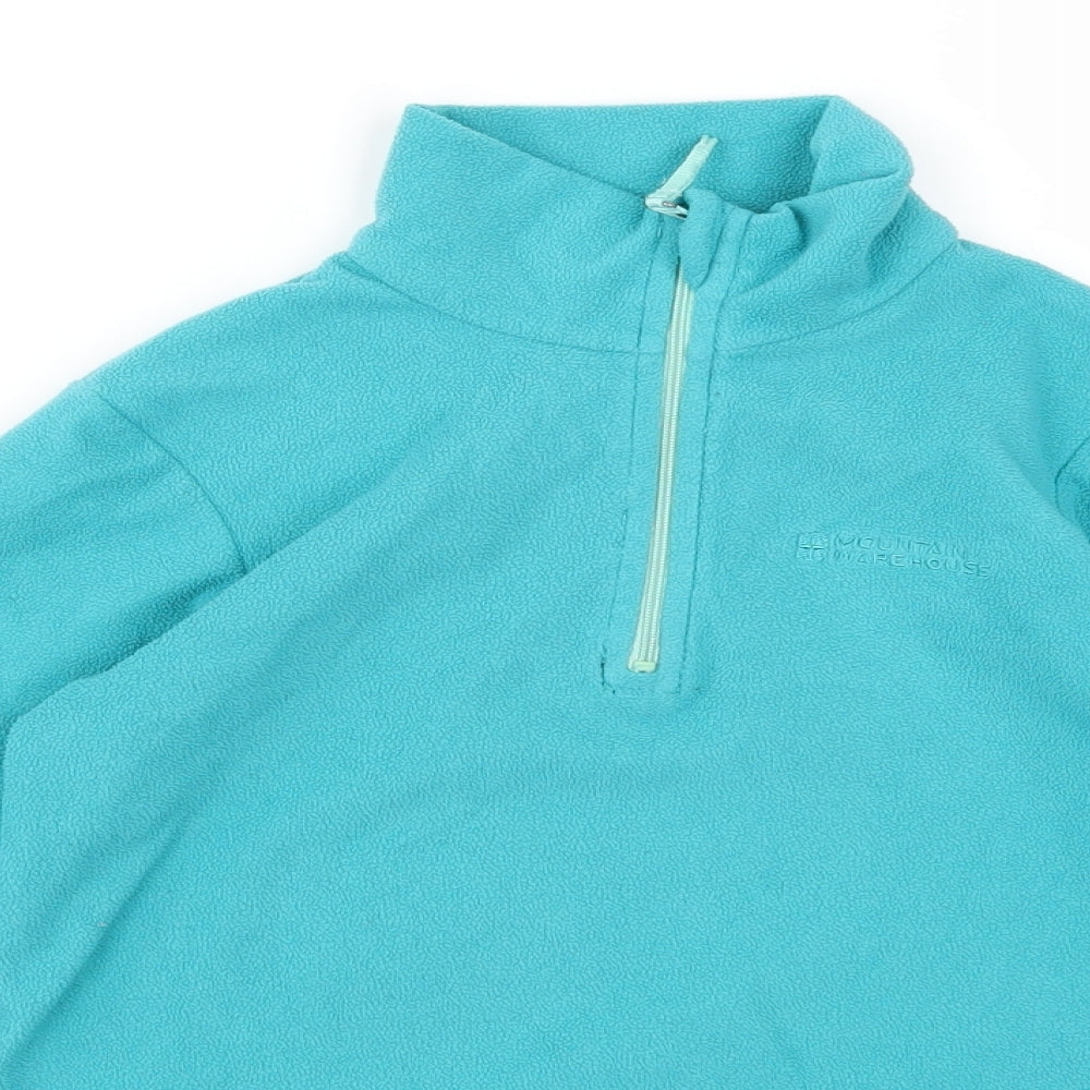 Mountain Warehouse Girls Blue  Fleece Jacket  Size 7-8 Years