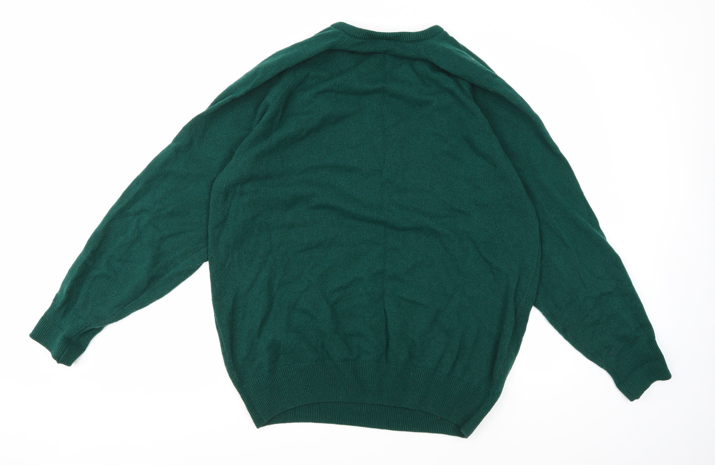 Glenmuir Mens Green  Knit Pullover Jumper Size XL