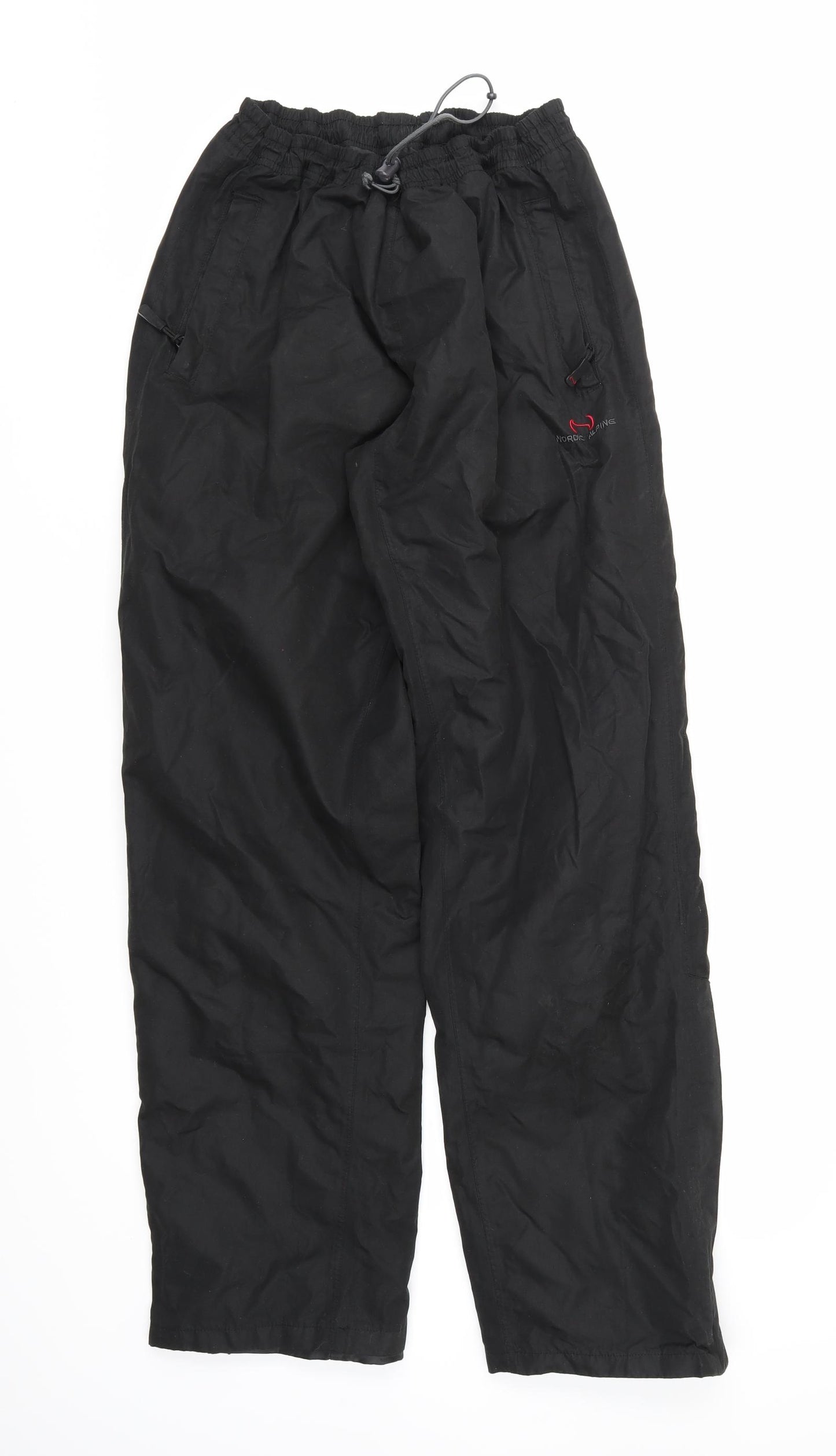Nordic Alpine Mens Black   Snow Pants Trousers Size M L31 in