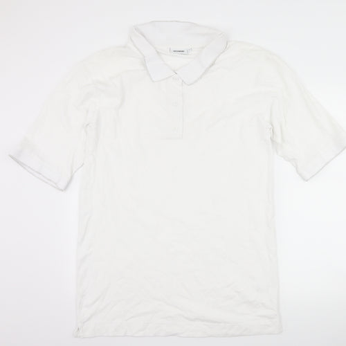 Weekday Womens White   Shirt Dress  Size XS