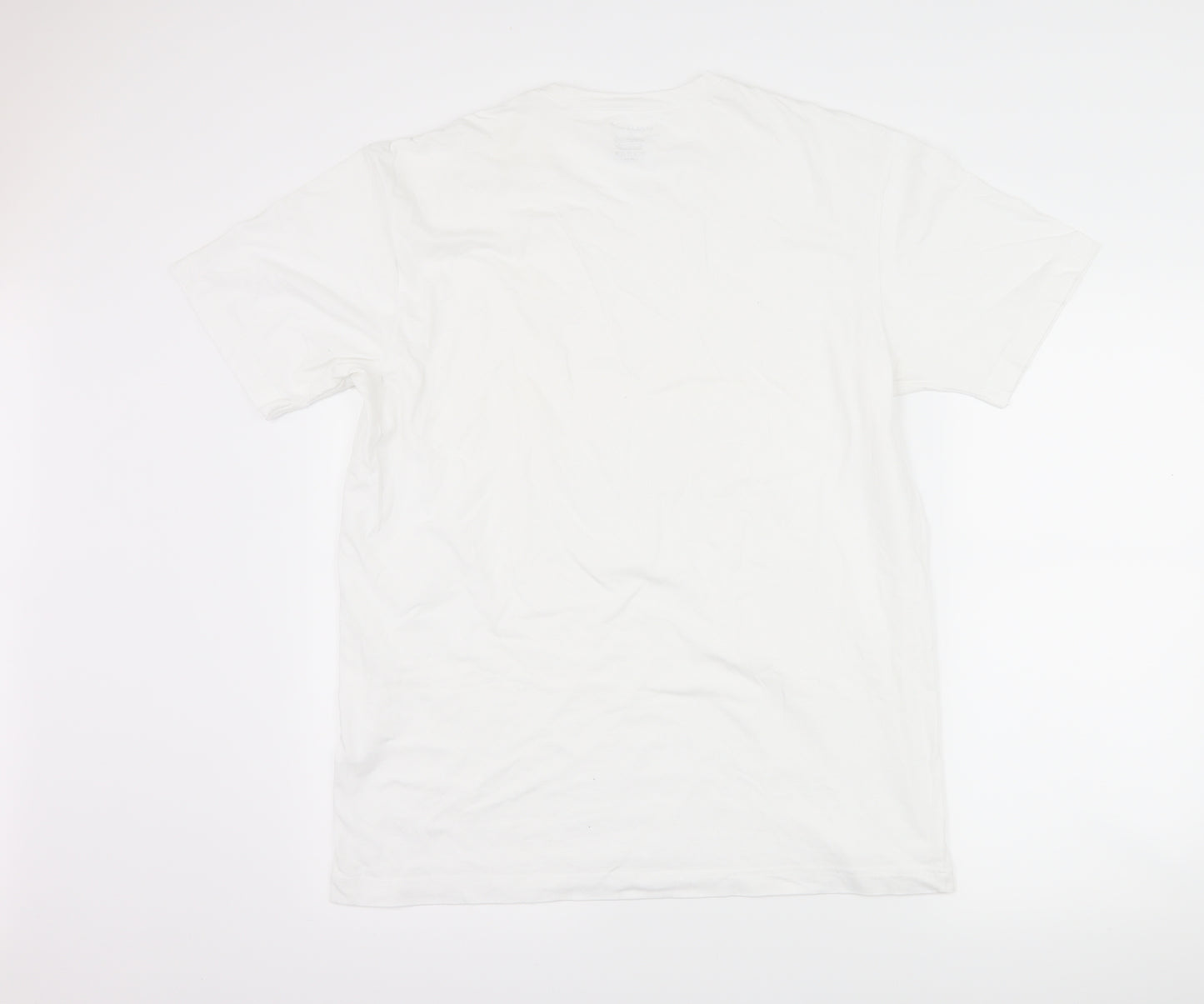 Nautica Mens White    T-Shirt Size XL