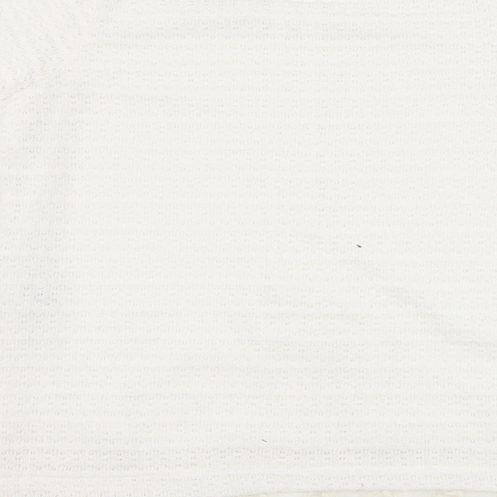 NEXT Womens White   Basic T-Shirt Size 8