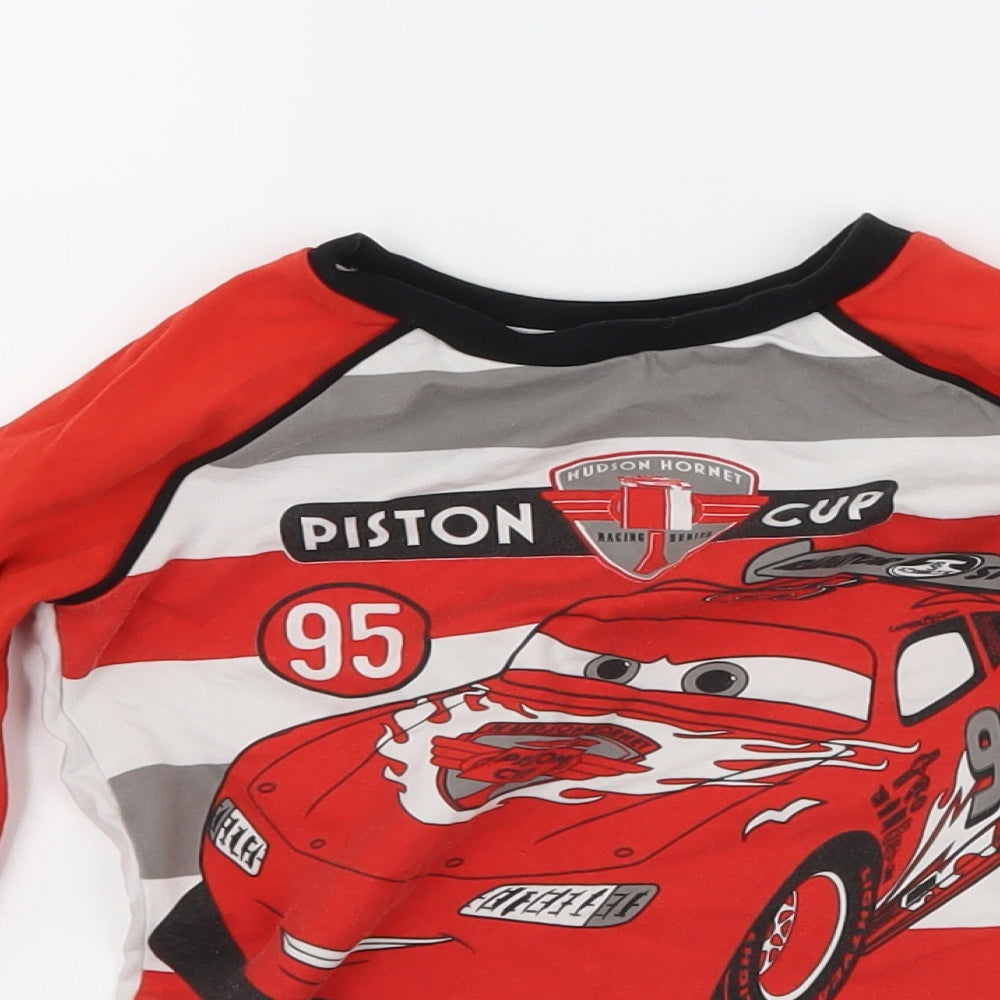 Character Boys Red   Basic T-Shirt Size 5 Years  - cars