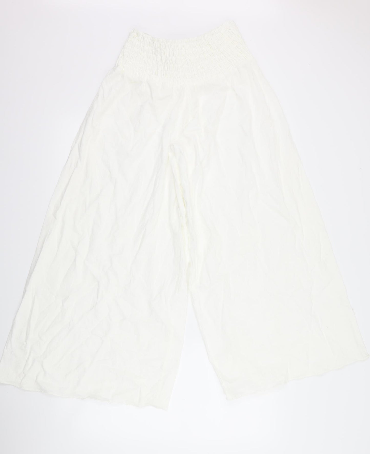 salony Womens White   Trousers  Size 32 L25 in