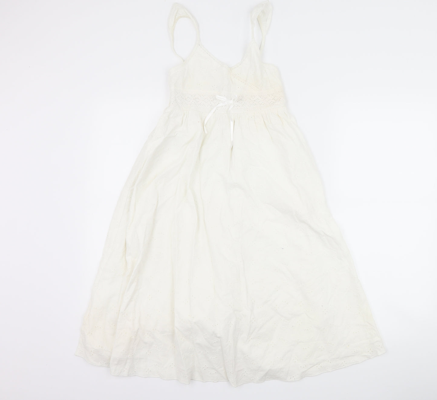 Cherokee Girls White   A-Line  Size 10-11 Years