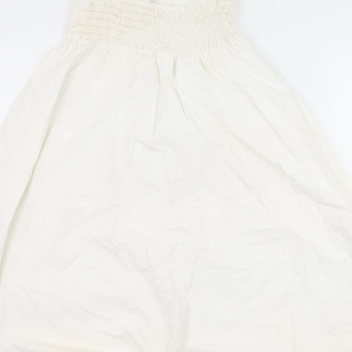 Cherokee Girls White   A-Line  Size 10-11 Years