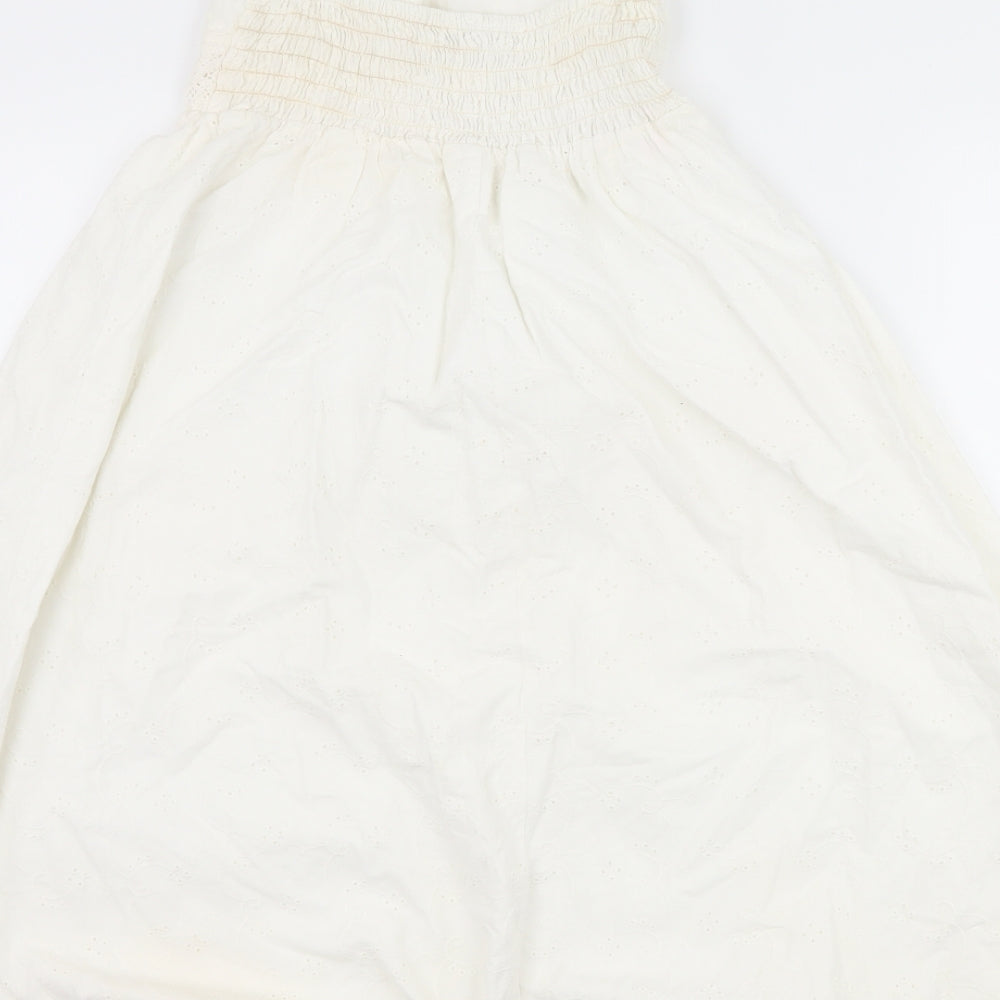 Cherokee Girls White   A-Line  Size 10-11 Years