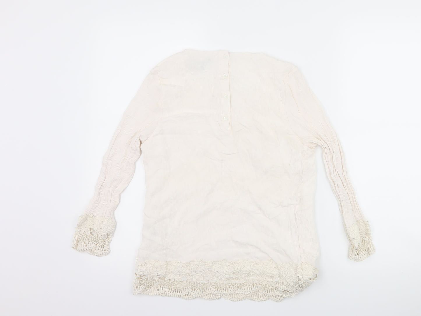 French Connection Womens White   Basic Blouse Size 10