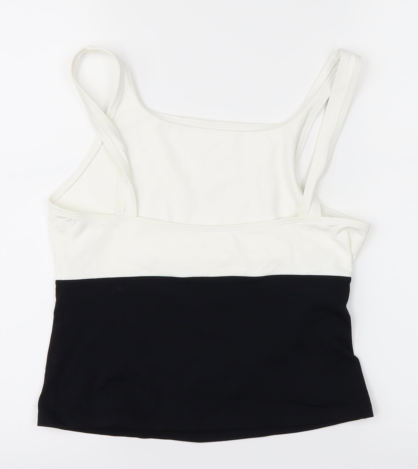 M&S Womens White   Basic Polo Size 14