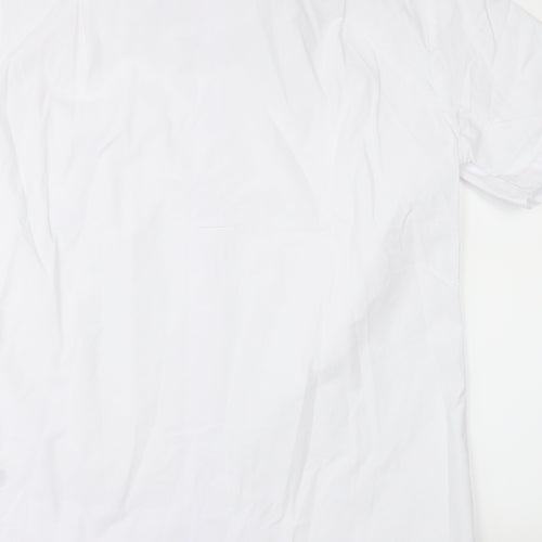 M&S Mens White    Dress Shirt Size 15.5