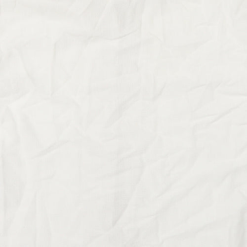 Adams Womens White   Basic Button-Up Size 14