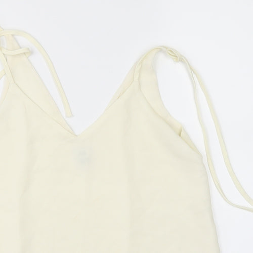 River Island Womens White   Basic Blouse Size 8