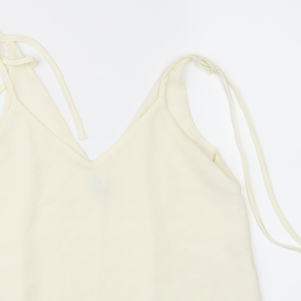 River Island Womens White   Basic Blouse Size 8