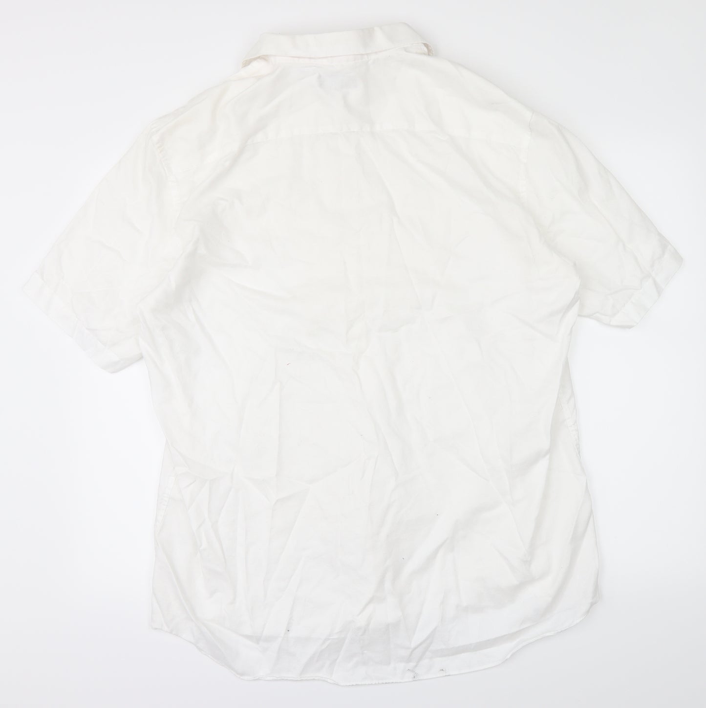 Taylor & Wright Mens White    Dress Shirt Size 44
