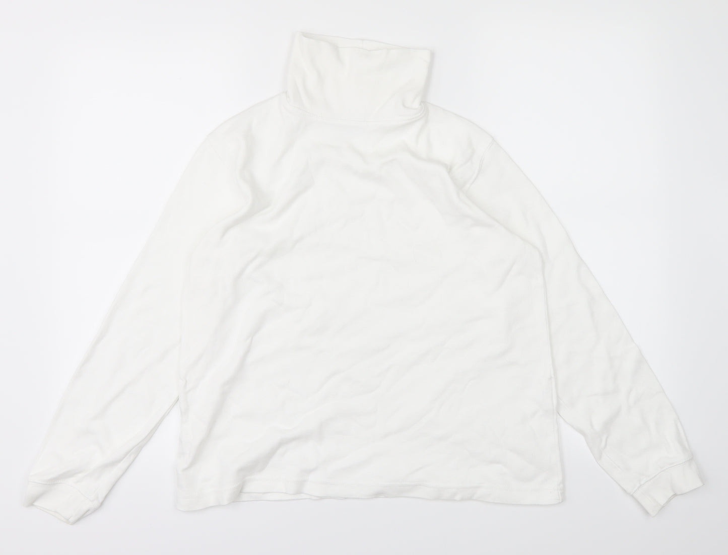 Country Collection Womens White   Cardigan Jumper Size M