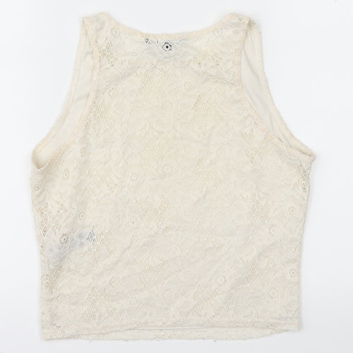 NewLook Womens White   Basic T-Shirt Size 8
